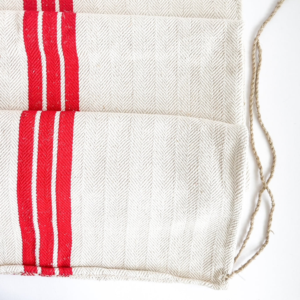 Antique fabric stripes