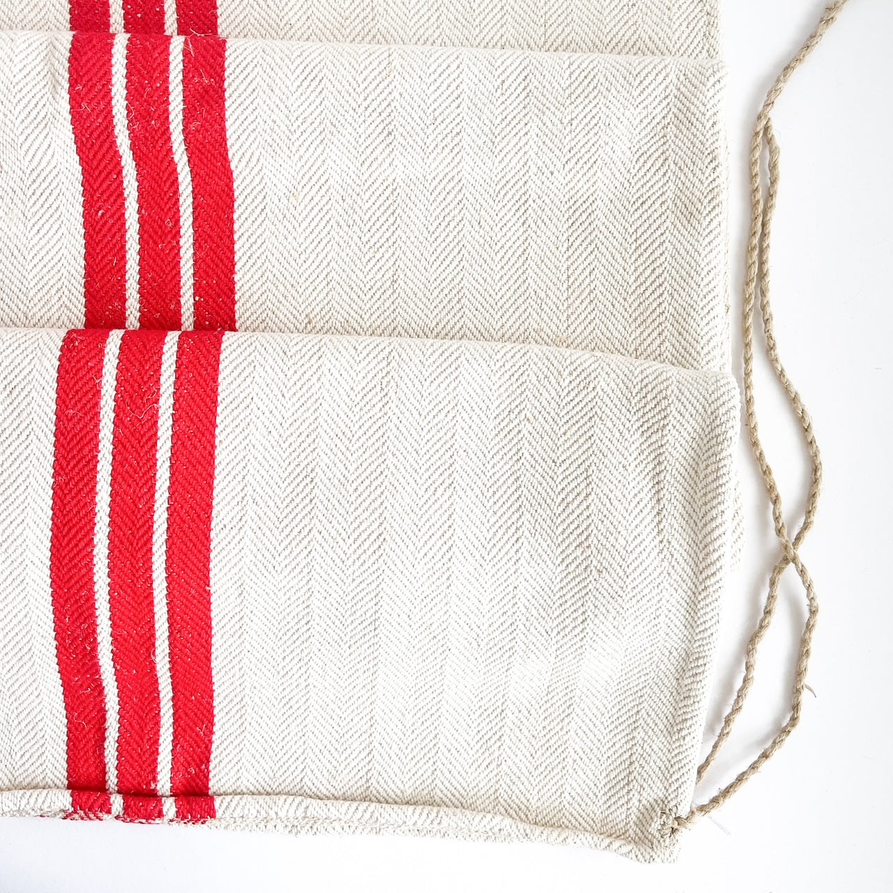 Antique fabric stripes