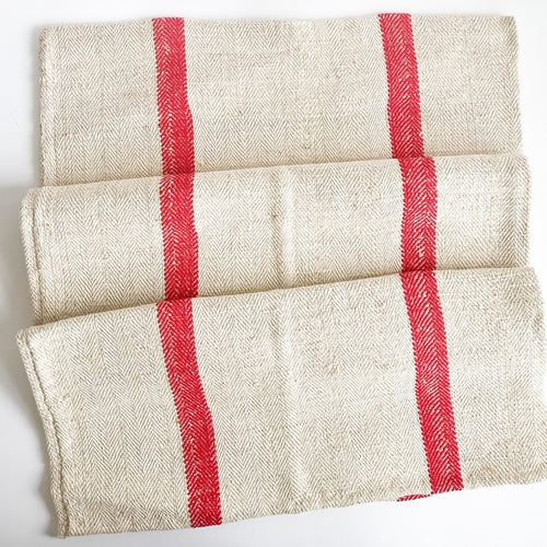 antique herringbone textile