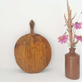 Antique wood bread board