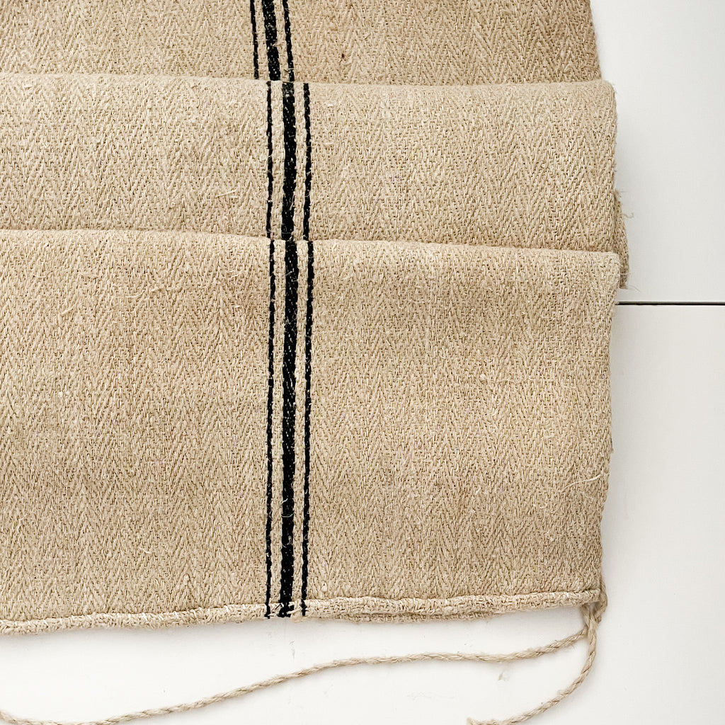 Herringbone grain sack