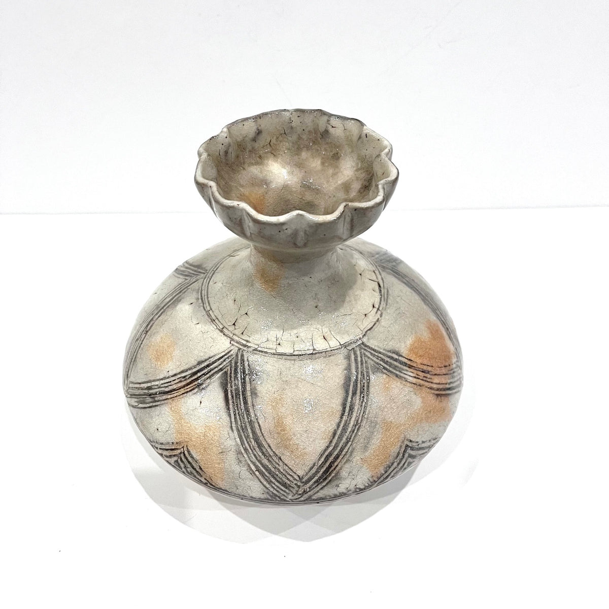 Japanese studio pottery vase