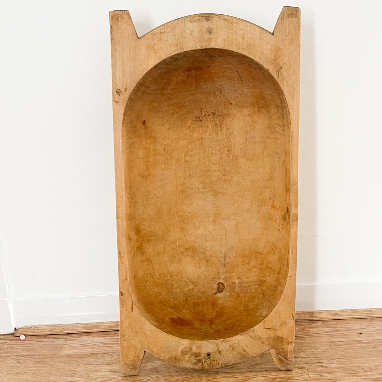 Antique kneading bowl large