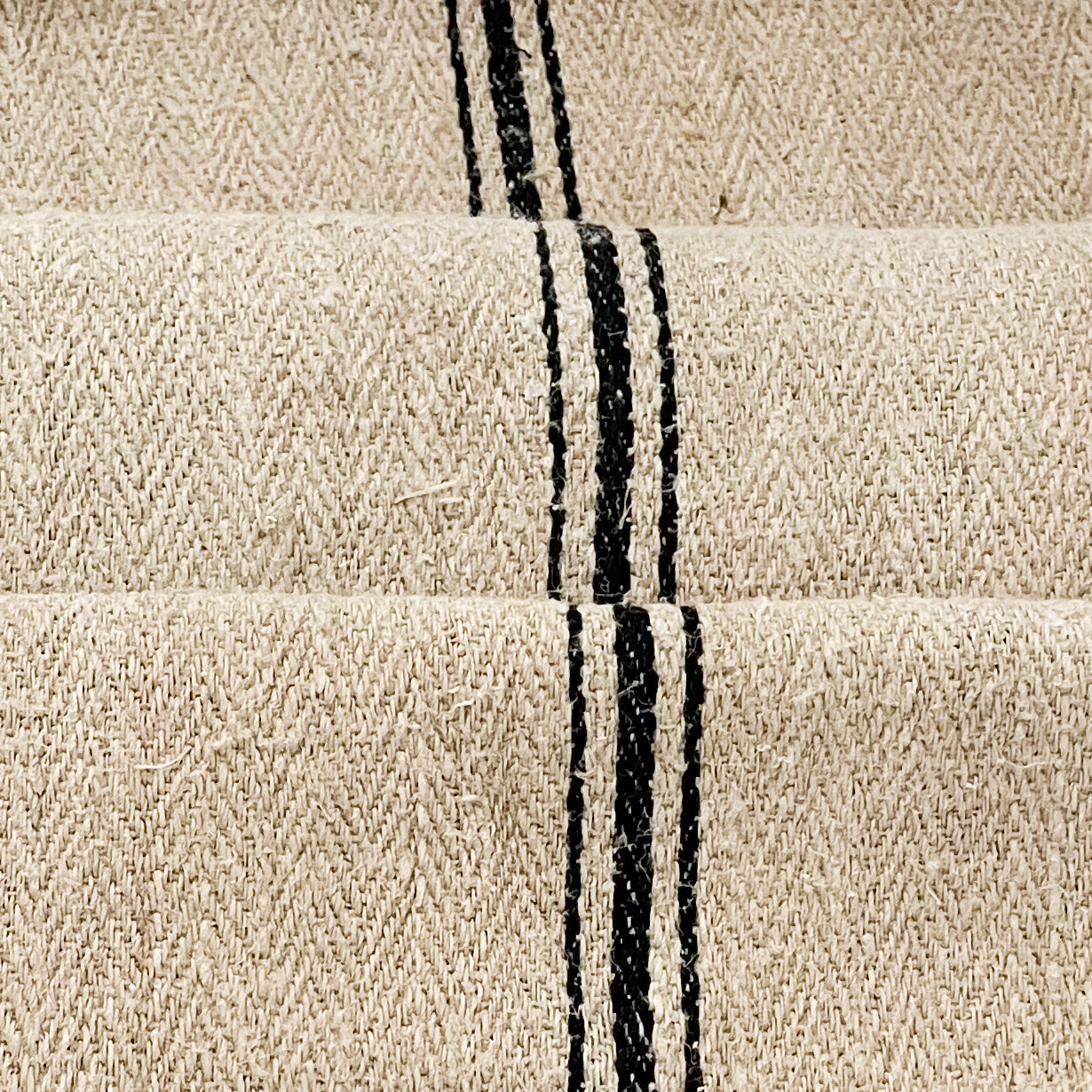 Stripe grain sack