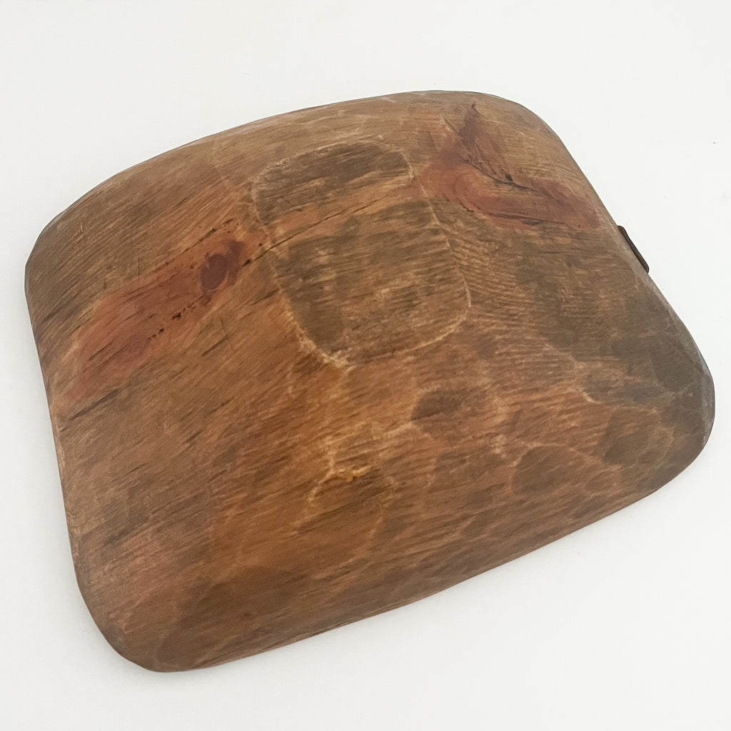 dark wood bowl