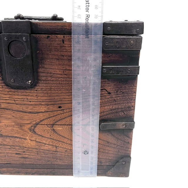 antique-japanese-wooden-document-box 23cm height