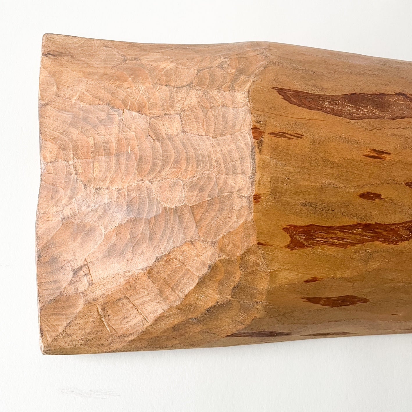 carved wooden bowl