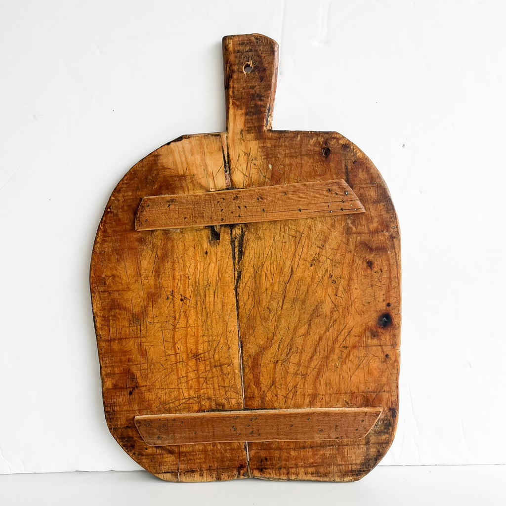Hand-carved solid wood charcuterie board