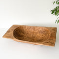 vintage wooden dough bow