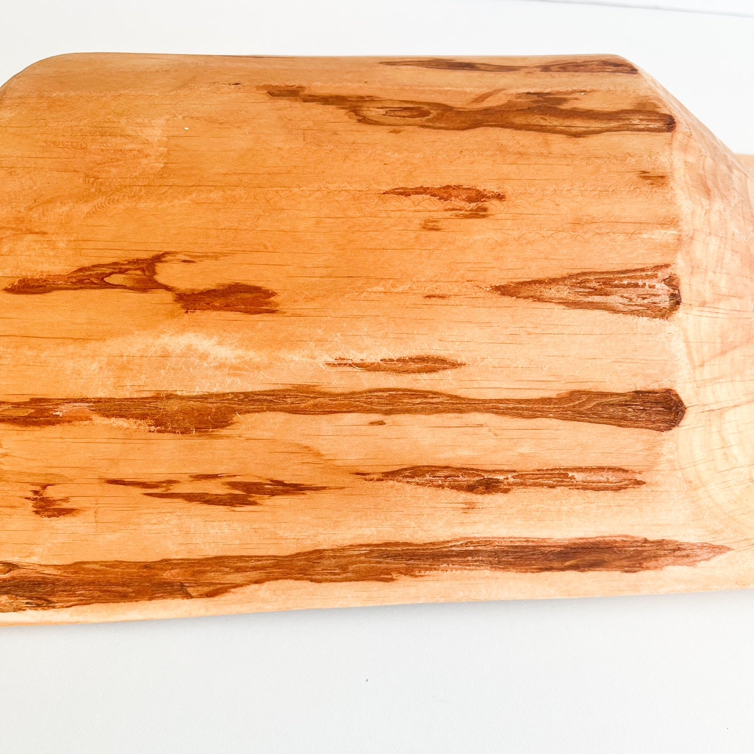 Farmhouse wooden dough bowl