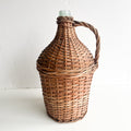 handmade wicker demijohn