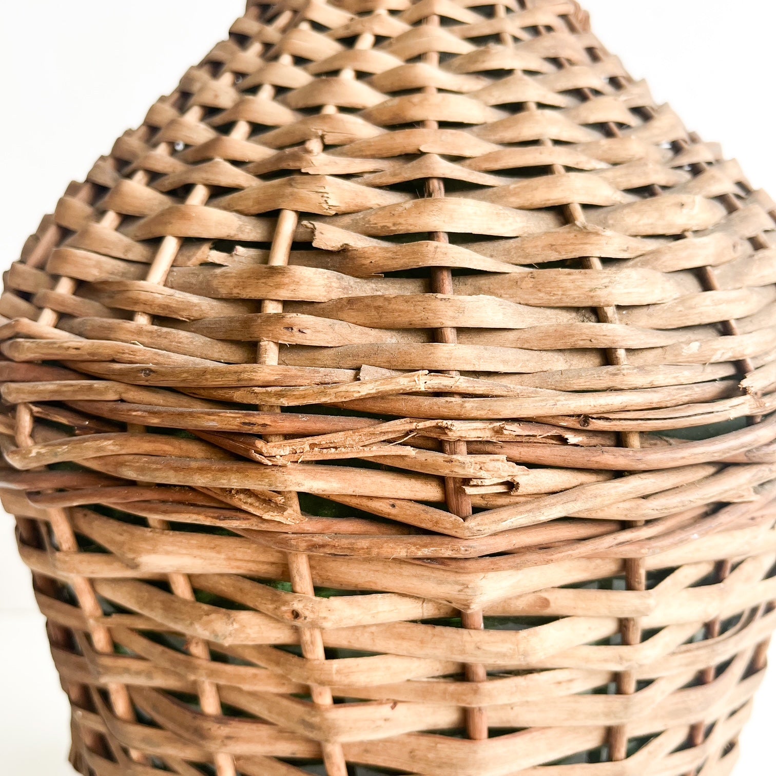 vintage European demijohn