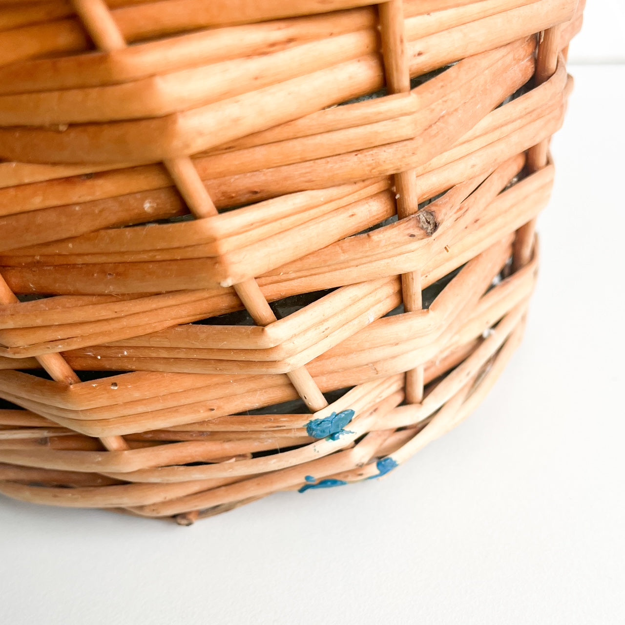 Wicker wrapped demijohn