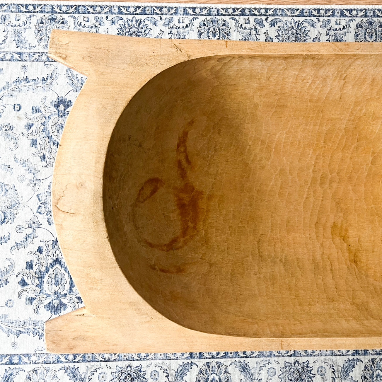 antique oval bowl