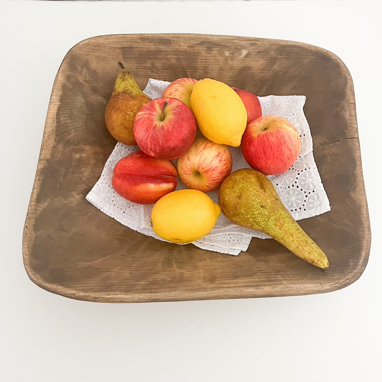 rustic wooden bowl