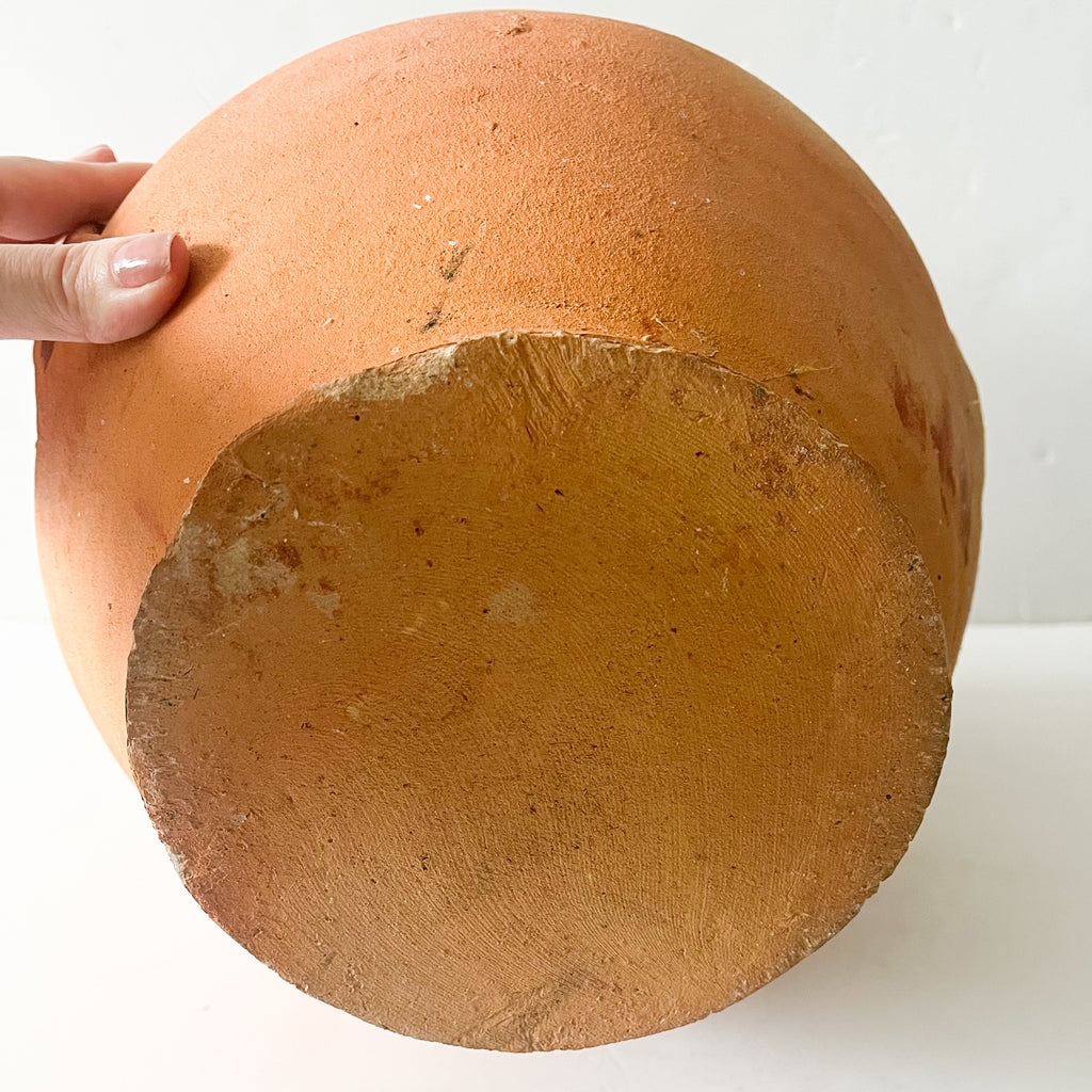 rustic terracotta pot