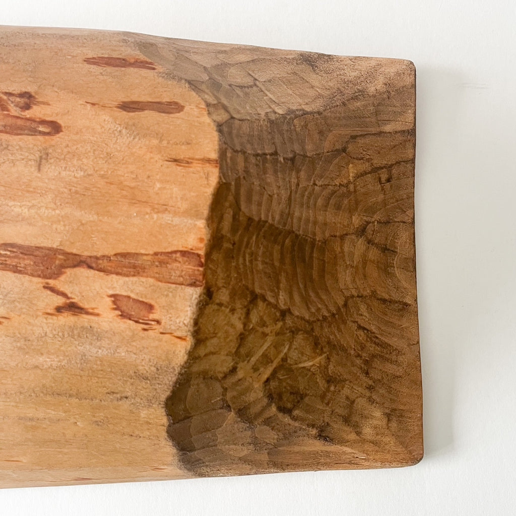 rustic vintage dough bowl