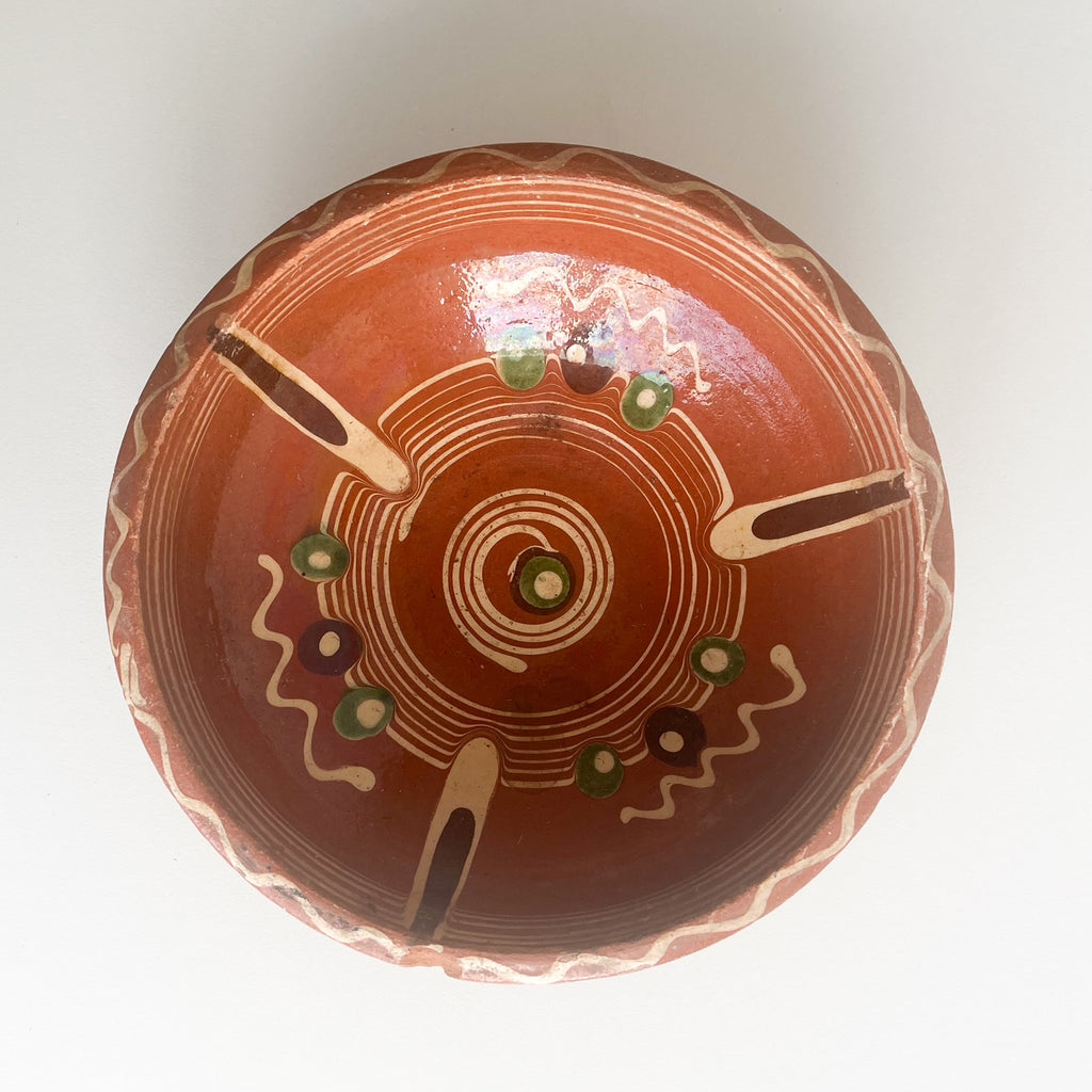 vintage romanian bowl