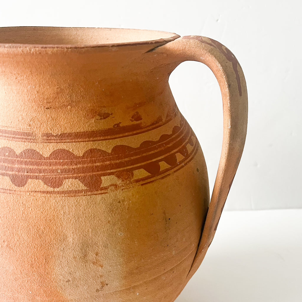 rustic flower pot