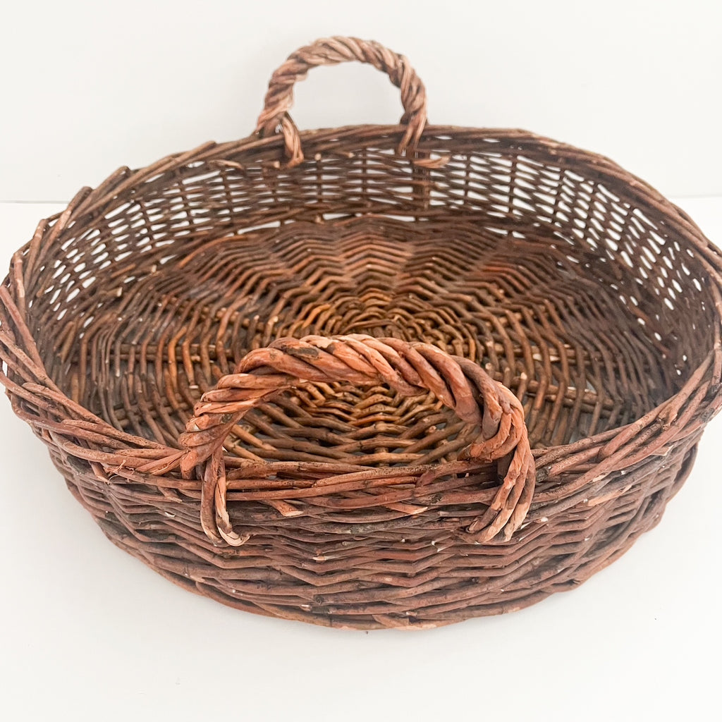 woven wall basket
